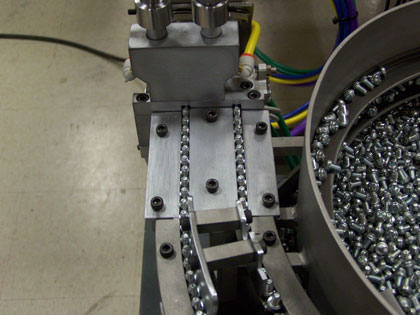 centrifugal part orienting feeder systems